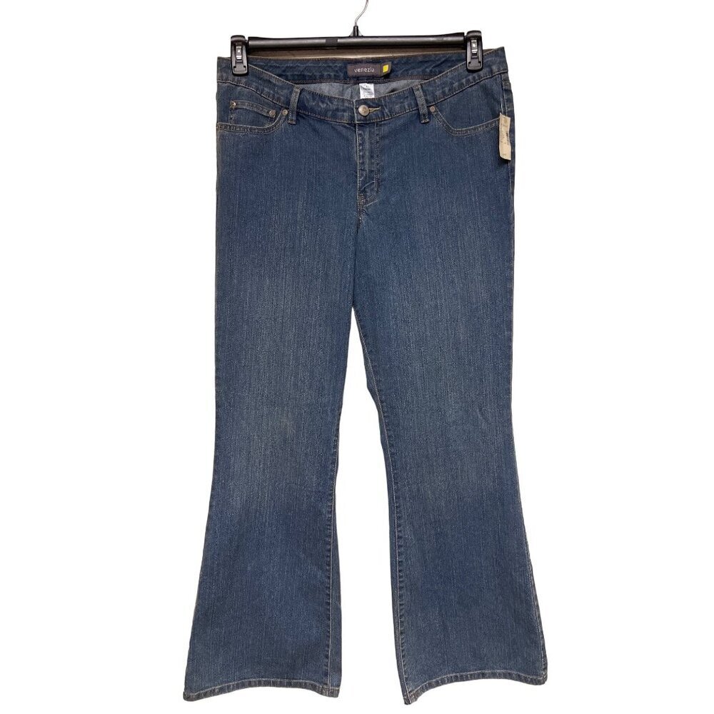 Lane Bryant Venezia Women's Jeans Right Fit Stretch Flare Denim Size 18 NWT